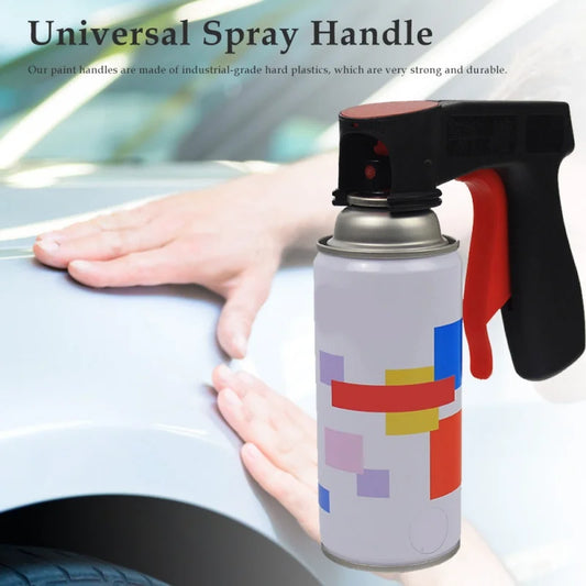Adaptateur Pistolet Aérosol Universel — Poignée Gâchette pour Bombe de Peinture et Entretien Carrosserie