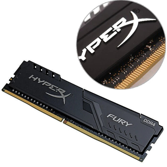 HyperX Fury Memoria Desktop RAM DDR4 8GB 16GB 3200MHz 2400MHz 2666MHz 288 Pins Desktop Memory Only compatible with INtel CPU