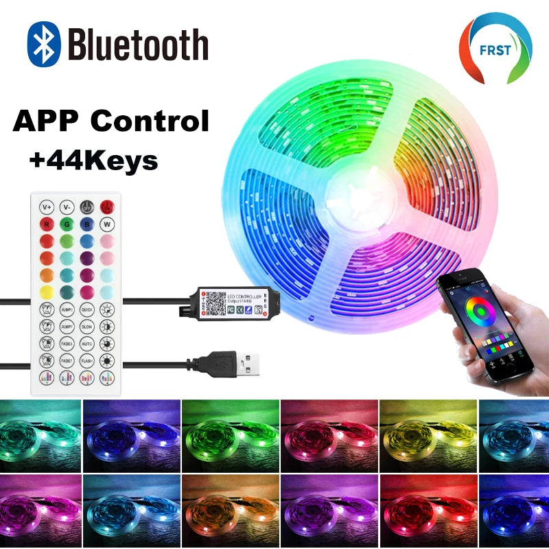 RGB Bluetooth 5050 LED Strip – 10m to 30m
