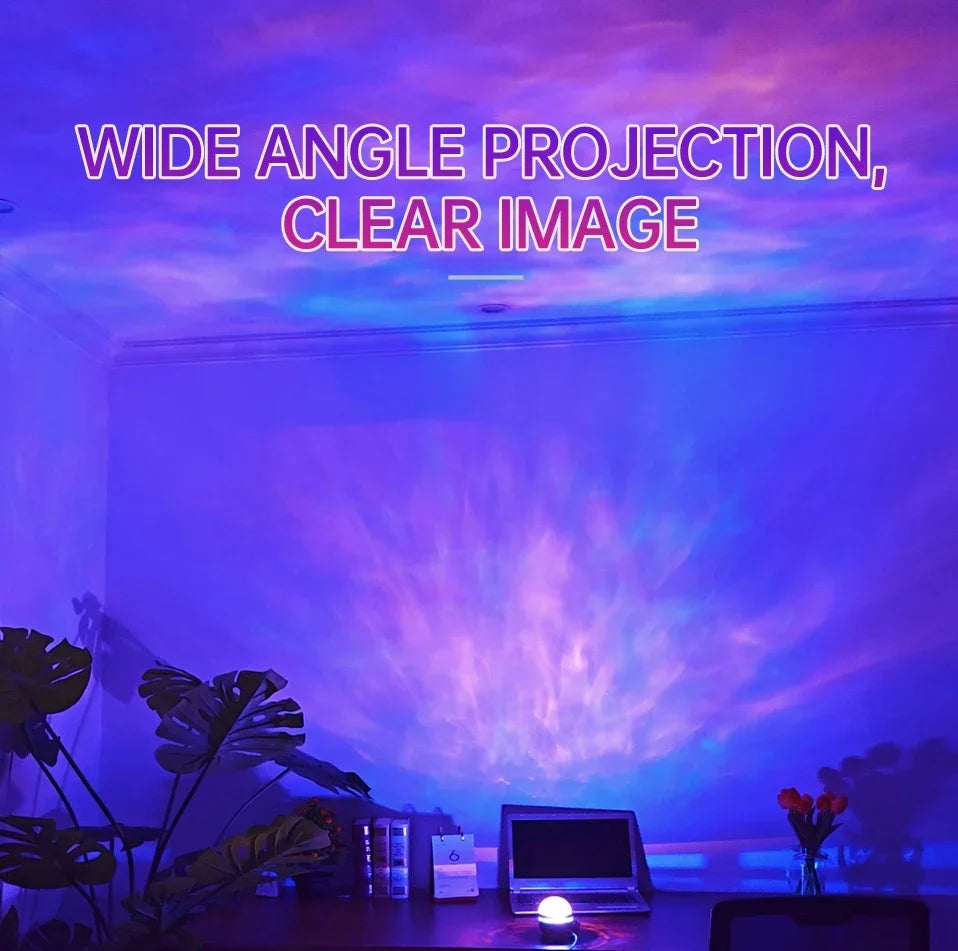 Projecteur Galaxie LED – Ambiance Étoiles & Nébuleuse pour Chambre