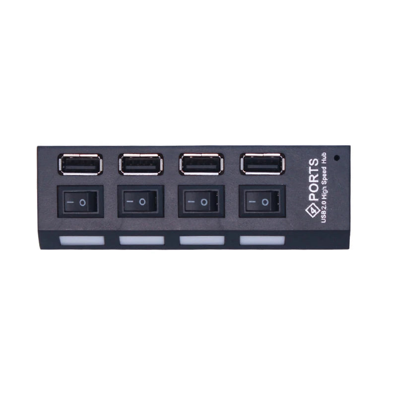 USB 2.0 Hub – 4/7 Ports with Individual Switches