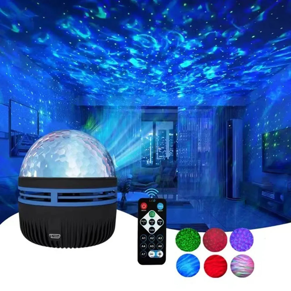 Projecteur Galaxie LED – Ambiance Étoiles & Nébuleuse pour Chambre