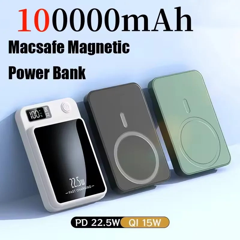 Batterie Externe Portable 20000mAh – Charge Rapide USB-C & iPhone