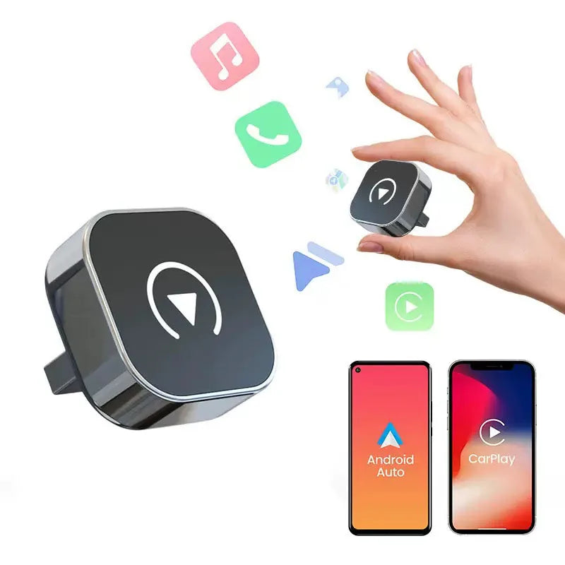 Kabelloser CarPlay- & Android Auto-Adapter 2-in-1