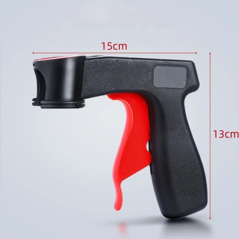 Adaptateur Pistolet Aérosol Universel — Poignée Gâchette pour Bombe de Peinture et Entretien Carrosserie