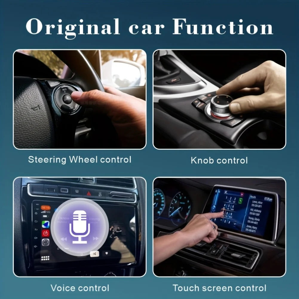 Kabelloser CarPlay- & Android Auto-Adapter 2-in-1