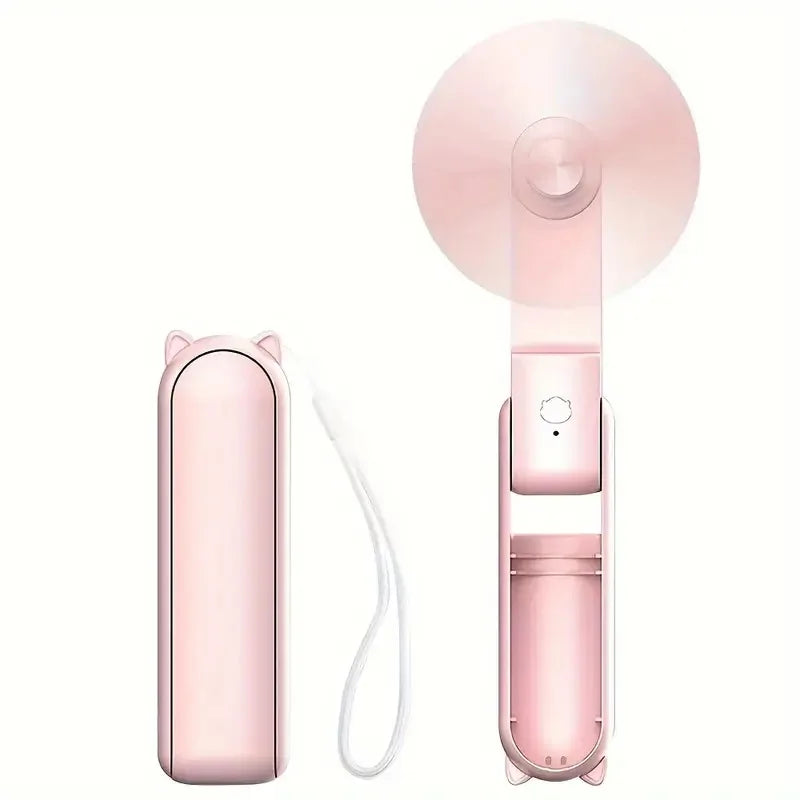 Ventilateur portable rechargeable silencieux et compact USB  
