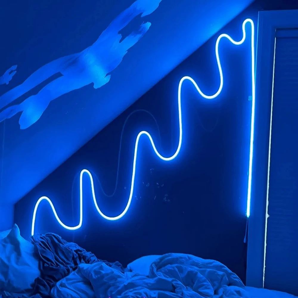 RGB Neon LED-Streifen USB mit Fernbedienung