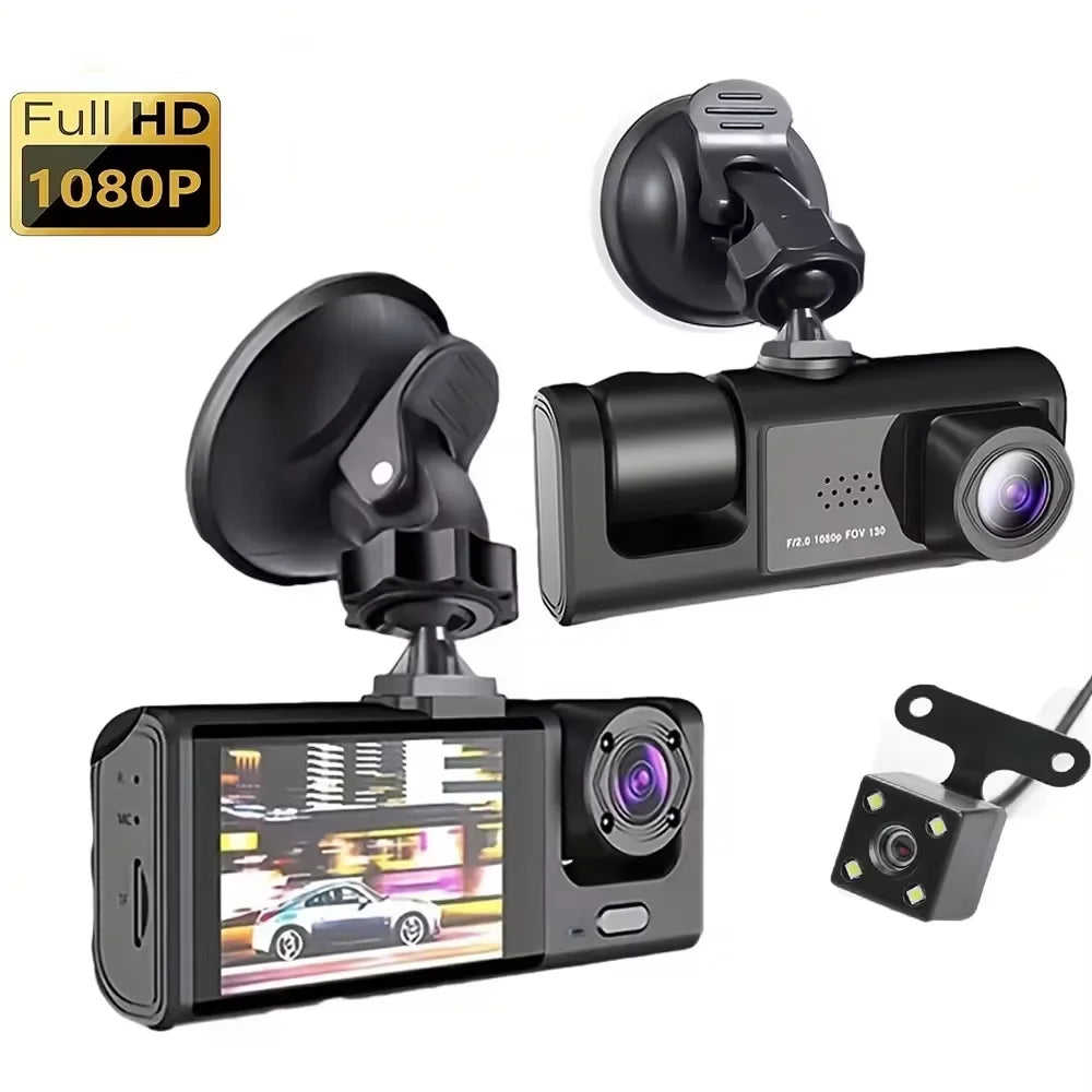 Dashcam Voiture Full HD – Caméra Embarquée Grand Angle