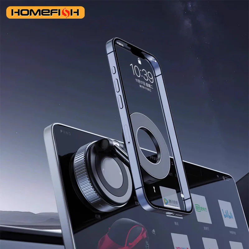 Support Téléphone Magnétique Voiture — Rotation 3 Axes, Fixation Universelle Multi-Supports