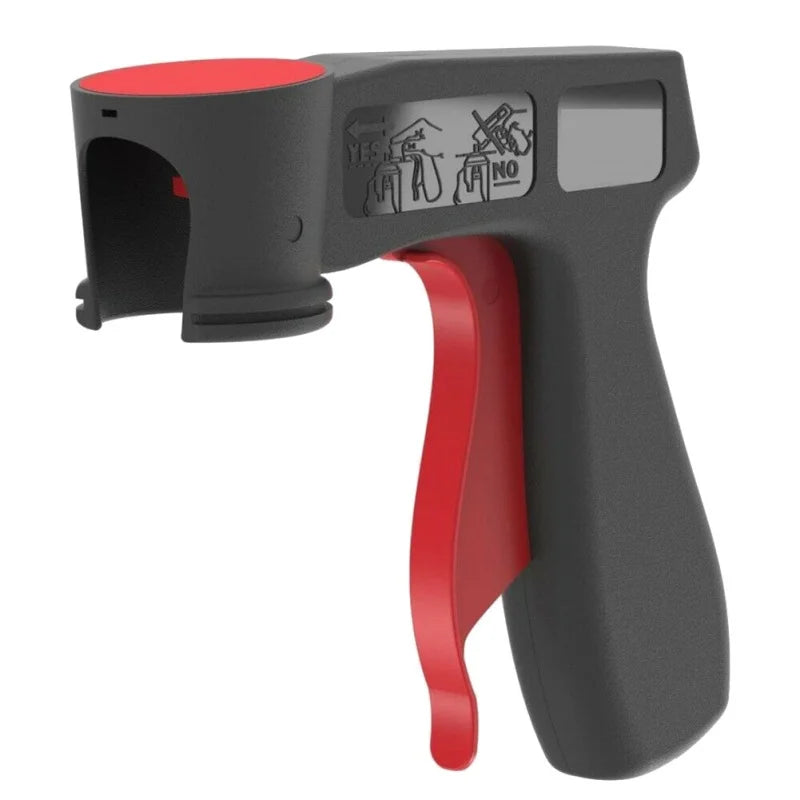 Adaptateur Pistolet Aérosol Universel — Poignée Gâchette pour Bombe de Peinture et Entretien Carrosserie
