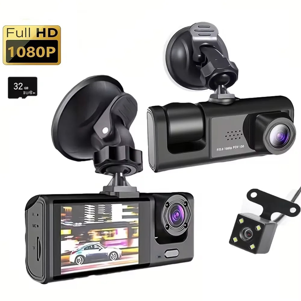 Dashcam Voiture Full HD – Caméra Embarquée Grand Angle