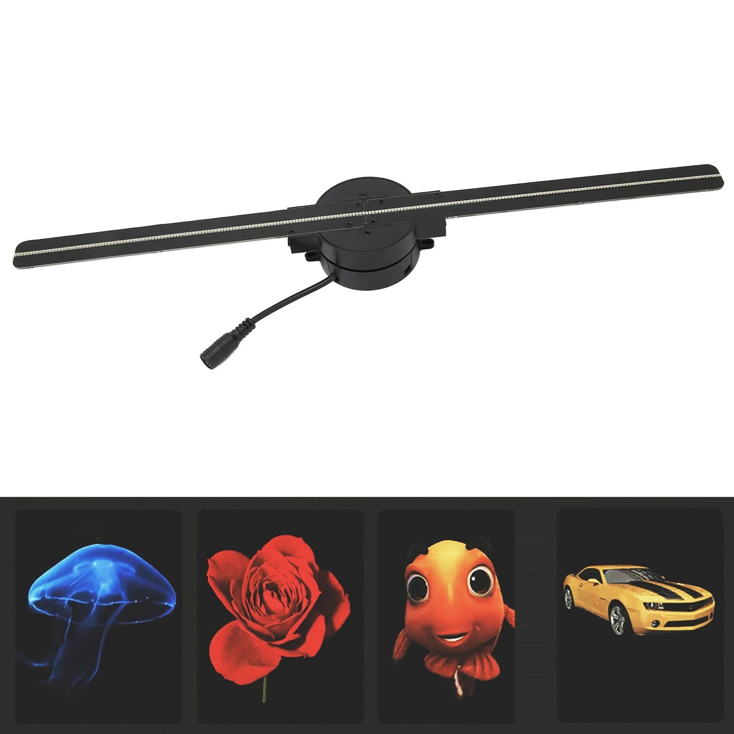 Lampe LED Holographique 3D