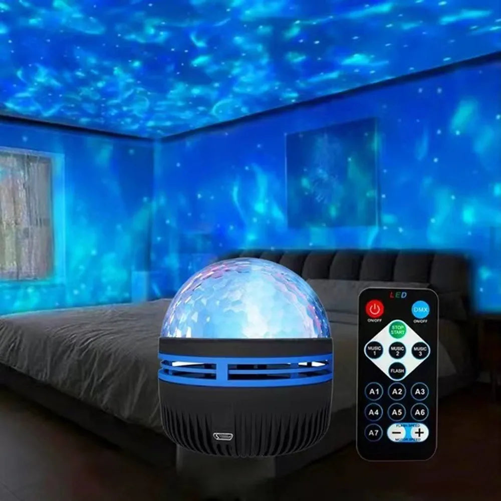 Projecteur Galaxie LED – Ambiance Étoiles & Nébuleuse pour Chambre