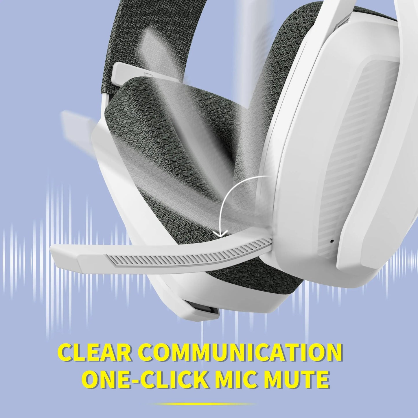 Casque Gaming Sans Fil – Son Surround 7.1 & Micro Anti-Bruit