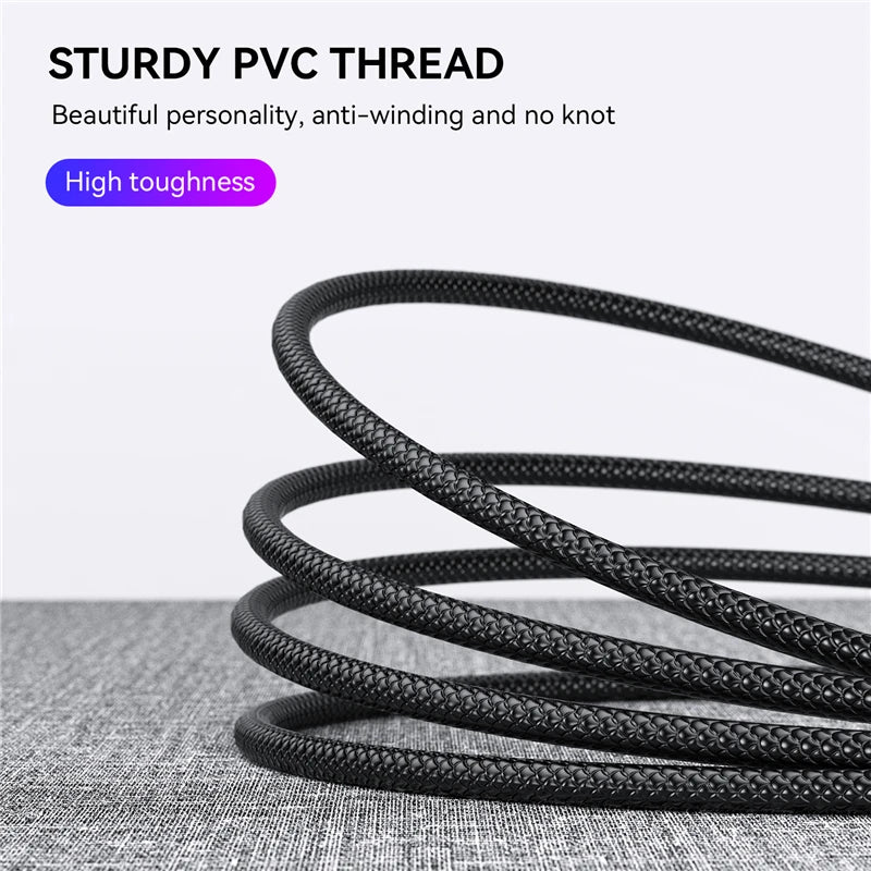 Cable Magnétique LED 3-en-1 – USB-C, Lightning & Micro-USB