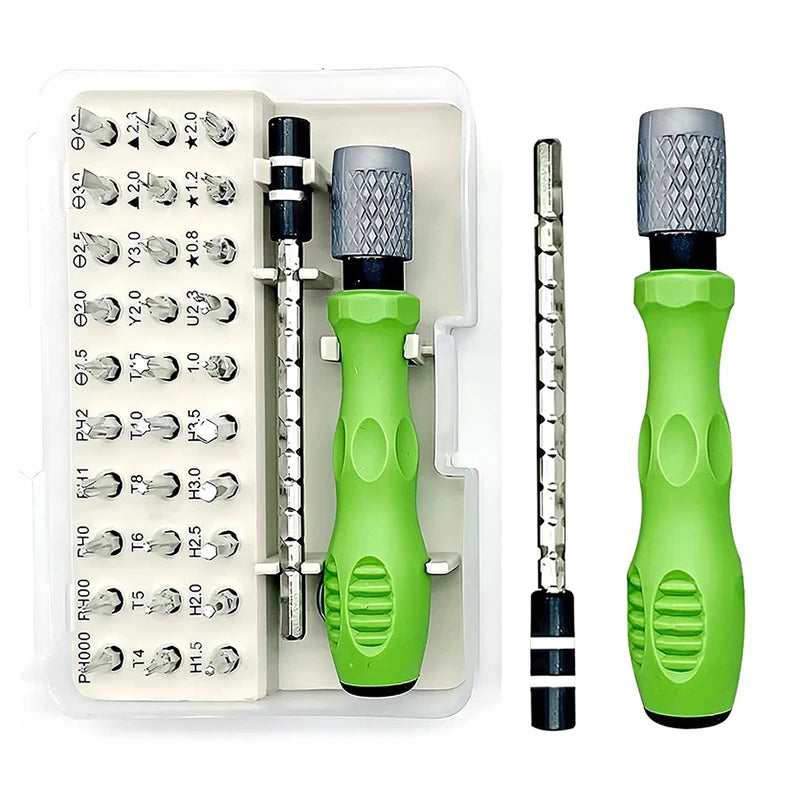Präzisions-Schraubendreher-Set 32-in-1 – magnetische Bits