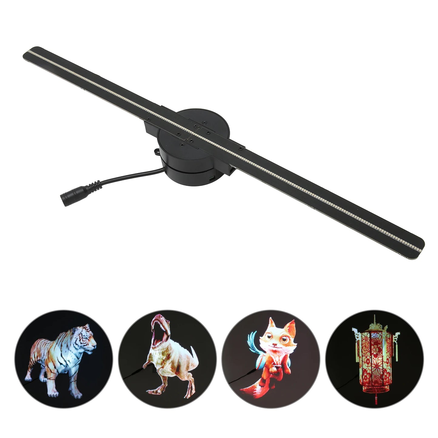 Lampe LED Holographique 3D