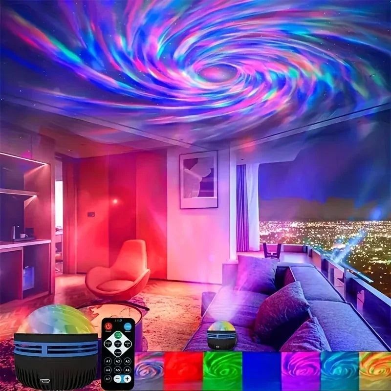 Projecteur Galaxie LED – Ambiance Étoiles & Nébuleuse pour Chambre