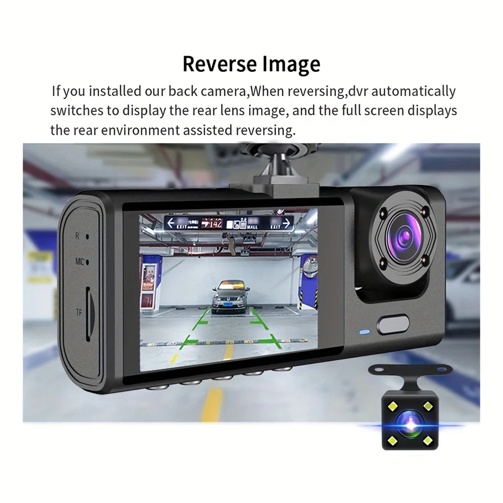 Dashcam Voiture Full HD – Caméra Embarquée Grand Angle
